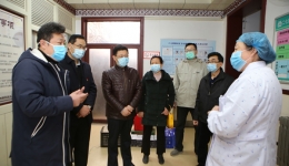 院领导慰问疫情防控一线社区职工