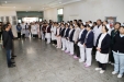 医院举办消防安全演练