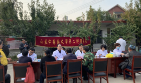 门诊党支部组织专家团队去兴隆街道办事处开展义诊活动