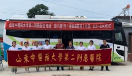 我院“健康中国行”义诊活动走入桑梓店镇小吴村