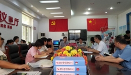 我院社区党支部联合二七铁一居党支部开展主题党日活动
