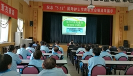 医院感染管理办公室对保洁人员进行院感知识培训