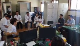 王永志到联系支部所辖科室调研