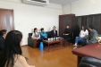 山东大学第二医院到我院学习交流社区财务管理工作