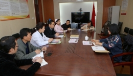 台湾台利康有限公司董事长王龄娇女士来我院参观考察