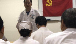 内科党支部邀请山东中医药大学“师德标兵”神经内科主任王兴臣讲党课