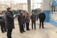 济南巿市中区副区长潘建军来我院对工地扬尘治理工作进行检查