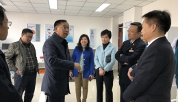 我院党委书记葛明一行赴济南客运段调研“济客云诊”健康工作站项目