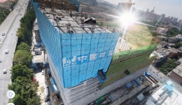 医院综合病房楼项目受到济南市表扬