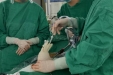 我院妇二科成功完成首例单孔腹腔镜手术