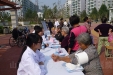 市中区疾控中心联合我院南苑社区卫生服务站举办“心理健康，社会和谐”宣传活动