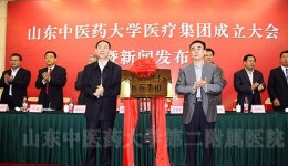 山东中医药大学医疗集团挂牌成立