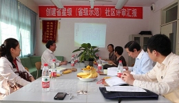 山东省卫生厅“星级社区卫生机构专家检查组”来我院检查