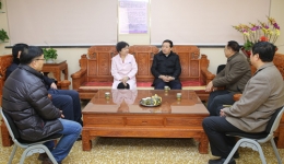 山东省委常委、宣传部长孙守刚来我院走访