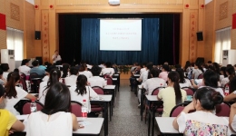 2016年山东中医药大学康复针灸推拿专业毕业生 供需洽谈会在我院召开