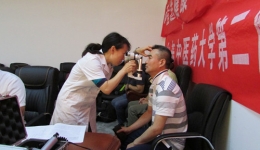 我院赴山东省体育局训练中心拳跆管理中心举办义诊活动