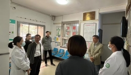 我院党委委员、副院长凌云到院属社区调研