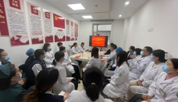 门诊党总支召开2023年度党支部书记履行全面从严治党责任和抓基层党建工作述职评议会议