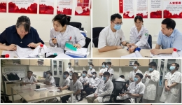 山东省卫健委组织专家对我院肾病诊疗中心规范化培训工作进行复评复检