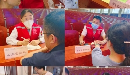 医院团委组织开展“致敬教师 健康同行”义诊志愿服务活动