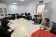 纪委书记胡安民到信息中心调研工作