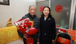 春暖桑榆情更浓 薪火相传启新程——党委书记张昕走访慰问老领导、老专家​