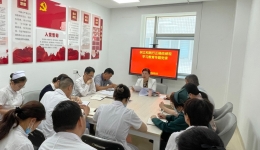 党委委员、副院长陈云到联系党总支讲授专题党课